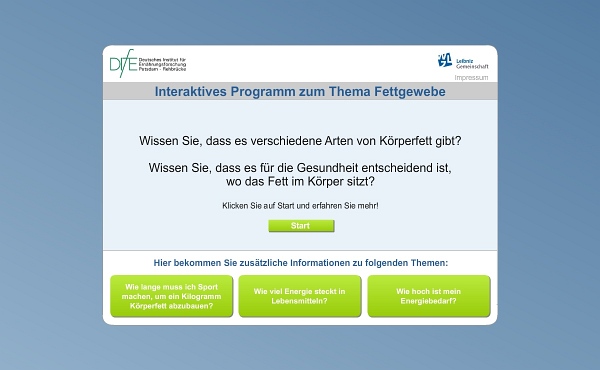 Design und Programmierung eines interaktiven Spiels zur Wissenschaftskommunikation